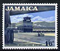 Jamaica 1964-68 Palisadoes International Airport 1s6d (from def set) unmounted mint, SG 227