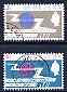 St Helena 1965 ITU Centenary perf set of 2 very fine cds used, SG 197-98