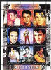 Chad 2000 Millennium - Elvis Presley perf sheetlet containing 9 values, cto used