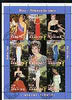 Burkina Faso 1997 Princess Diana #2 perf sheetlet containing 9 values (various portraits) cto used