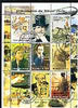 Niger Republic 1998 Events of the 20th Century 1900-1909 perf sheetlet containing 9 values cto used