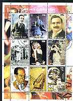 Niger Republic 1998 Events of the 20th Century 1920-1929 perf sheetlet containing 9 values cto used