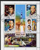 Ras Al Khaima 1969 Apollo 12 perf sheetlet containing set of 5 cto used, Mi 339-42A