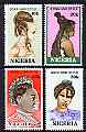 Nigeria 1987 Women's Hairstyles perf set of 4 unmounted mint, SG 547-50*