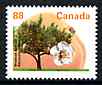 Canada 1991-96 Westcot Apricot 88c (from Fruit & Nut Trees def set) unmounted mint SG 1477