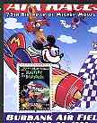 Somalia 2004 75th Birthday of Mickey Mouse #01 - Air Race perf m/sheet fine cto used