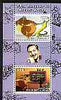 Benin 2004 75th Birthday of Mickey Mouse - Scenes from Fantasia & Wise Old Owl perf sheetlet containing 2 values plus label, fine cto used