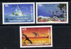 Maldive Islands 1988 Environment Day set of 3 unmounted mint, SG 1274-6