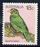 Australia 1980-82 Spotted Catbird 18c from 2nd Birds def set unmounted mint, SG 734b*