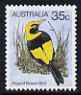 Australia 1980-82 Regent Bowerbird 35c from 2nd Birds def set unmounted mint, SG 736*