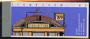 Australia 1989 Stampshow '89 $8 booklet complete incl entrance ticket & Metro Pass, SG SB67