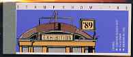 Australia 1989 Stampshow '89 $8 booklet complete incl entrance ticket & Metro Pass, SG SB67