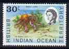 British Indian Ocean Territory 1968-70 Robber Crab 30c unmounted mint,, SG 20a