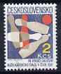 Czechoslovakia 1987 50th Anniversary of Czech Bowling Fed unmounted mint, SG 2865