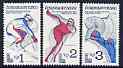 Czechoslovakia 1980 Winter Olympic Games, Lake Placid set of 3 unmounted mint, SG 2503-05
