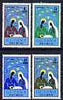 Guyana 1972 Christmas perf set of 4 unmounted mint, SG 577-80