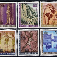 Guinea - Conakry 1964 Nubian Monument s set of 6 SG 458-63