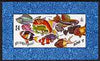 Mongolia 1998 Fish perf m/sheet #1 unmounted mint