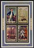 Cook Islands 1979 Death bicentenary of Captain Cook perf m/sheet unmounted mint, SG MS 632