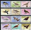 St Kitts 1981 Birds definitive perf set of 12 opt'd OFFICIAL unmounted mint, SG O11-22