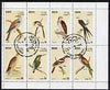 Dhufar 1972 Birds #1 (Kingfisher, Osprey, Harrier, Tit etc) perf,set of 8 values fine cto used (1b to 1R)