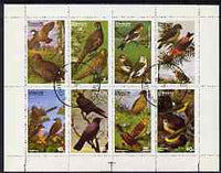 Eynhallow 1977 Birds #01 perf set of 8 values complete cto used (1p to 40p)