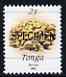 Tonga 1990-92 Porites Coral 2s (from reduced-size Marine Life set) opt'd SPECIMEN, as SG1087 (1992 imprint date) unmounted mint