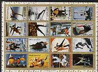 Ajman 1972 Olympic Sports perf set of 16 fine cto used, Mi 2717-32A