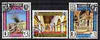 Yemen - Royalist 1968 Al-Aqsa Mosque perf set of 3 fine cto used, Mi 931-33*