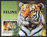 Togo 2000 Big Cats (Tiger) perf m/sheet unmounted mint