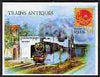 Cambodia 2001 Steam Locos perf m/sheet (with Phila Nippon 01 Logo) unmounted mint SG MS2155