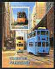 Guinea - Conakry 1999 transport (Trams) perf m/sheet unmounted mint