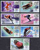 Fujeira 1968 Grenoble Winter Olympics perf set of 7 cto used, Mi 214-20A