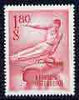 Austria 1959 Pommel Horse 1s 80 unmounted mint from Sports set, SG 1347