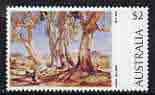 Australia 1974-79 $2 'Red Gums of the Far North' by H Heysen unmounted mint, from Paintings set of 5, SG 566*