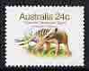 Australia 1981-83 Thylacine (Tasmanian Tiger) 24c from Wildlife def set unmounted mint, SG 788*