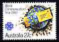Australia 1983 World Communications Year 27c unmounted mint, SG 887