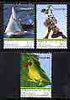 Australia 1986 Victory in America's Cup set of 3 unmounted mint, SG 1036-38*