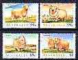 Australia 1989 Sheep set of 4 unmounted mint, SG 1195-98*