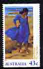 Australia 1990 Heidelberg & Heritage Art Ex 43c 'The Blue Dress' imperf x 15 1/2 unmounted mint, SG 1270a