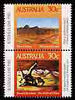 Australia 1985 Australia Day vertical se-tenant pair 30c unmounted mint, SG 961b