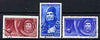 Rumania 1961 World's First Manned Space Flight perf set of 3 cto used, SG 2838-40