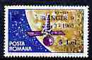 Rumania 1965 Space Flight of Ranger 8 unmounted mint, SG 3263