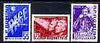 Rumania 1961 Second Soviet Space Flight perf set of 3 unmounted mint SG 2863-65