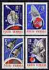 Rumania 1966 Space Achievements perf set of 4 unmounted mint, SG 3377-80*
