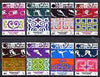 Fujeira 1971 Sapporo Winter Olympics perf set of 8 cto used, Mi 719-26A*