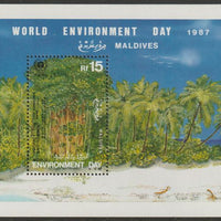 Maldive Islands 1988 Environment Day (Tree) m/sheet unmounted mint, SG MS 1277