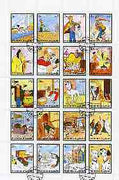 Fujeira 1972 Walt Disney 101 Dalmations perf set of 20 cto used, Mi 1510-29
