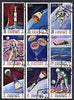 Fujeira 1969 Apollo Space Flights perf set of 9 cto used, Mi 390-98A*