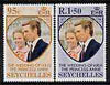 Seychelles 1973 Royal Wedding perf set of 2 unmounted mint, SG 321-22